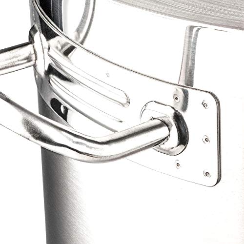 Vier 810-36 Cacerola Alta profesional 36cm, acero Inoxidable 18/10
