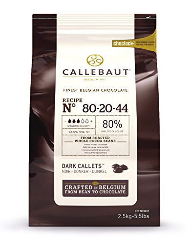 virutas de chocolate negro Callebaut ( 80% ) Callets