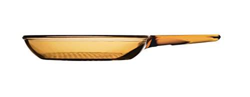 Visions - Sartén de vidrio Pyroceram, 23 cm, Marrón Transparente