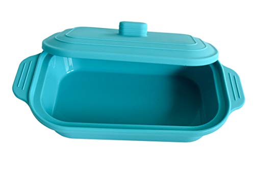 VITAL VAC Estuche de Vapor 2-3 Raciones – Vaporera Papillote de Silicona – para Cocinar al Vapor en Microondas