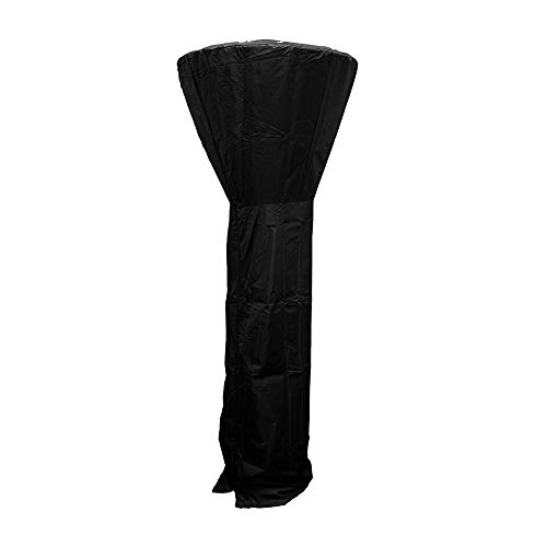 Volwco Cubierta para Calentador de Patio, Funda para Estufa para Calentadores Redondos de Cúpula de Exteriores Negro