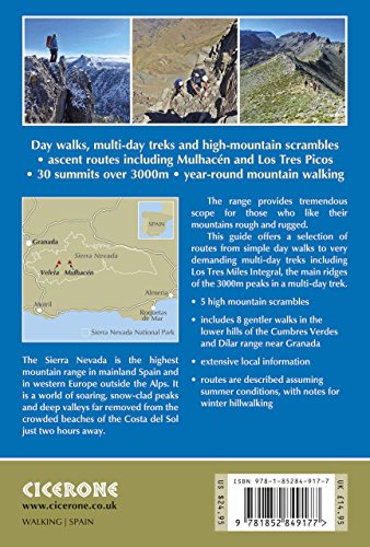 WALKING AND TREKKING IN THE SIERRA NEVADA (International Walking)