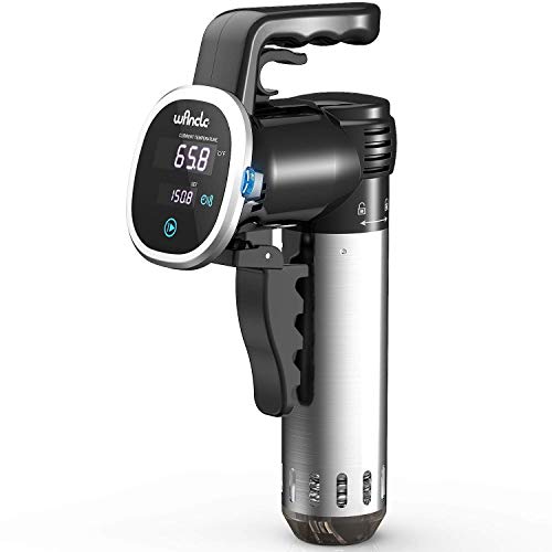 Wancle Sous Vide Máquina de cocina, Circulador de inmersión termal, Temporizador Digital Temperatura Precisa