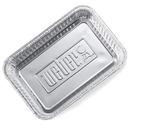 Weber 6415 - Bandejas de goteo Aluminio pequeñas (10 uds)