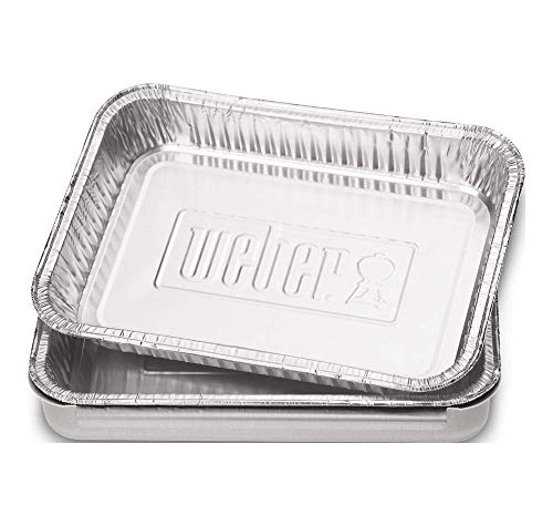 Weber 6415 - Bandejas de goteo Aluminio pequeñas (10 uds)