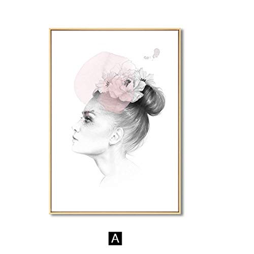WEDSA Lienzo Pintura Mural Arte de la Pared Lienzo Decoración nórdica Imagen Carteles e Impresiones Sala de Estar Decoración Moderna para el hogar 30x40cmx3 Sin Marco