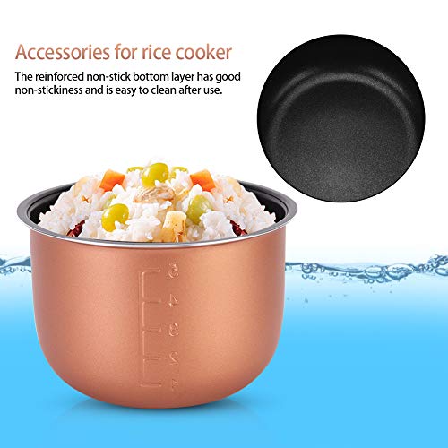 Wifehelper Olla Interior, Olla de cocción Interior Antiadherente Recipiente de Repuesto Accesorios para Olla arrocera de 1.5L/1.6L