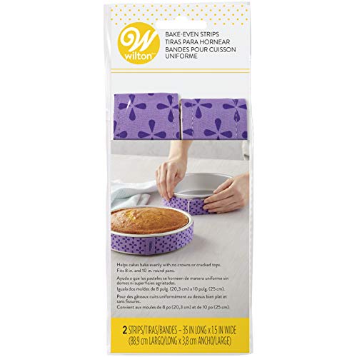 Wilton 415-0795 Pack de 2 Cintas, 88.9 x 3.8 cm, Morado