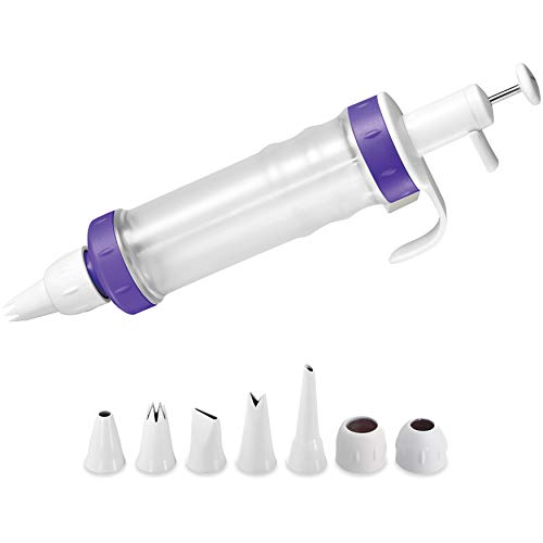 Wilton 415-0906 - Pistola Decoradora Repostería Plus, color blanco