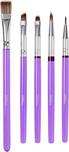 Wilton Pack de 5 Pinceles para Decorar, Centimeters