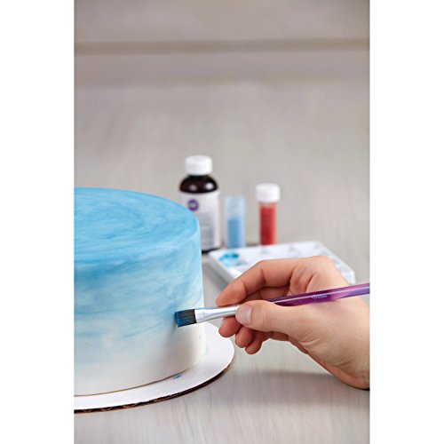 Wilton Pack de 5 Pinceles para Decorar, Centimeters