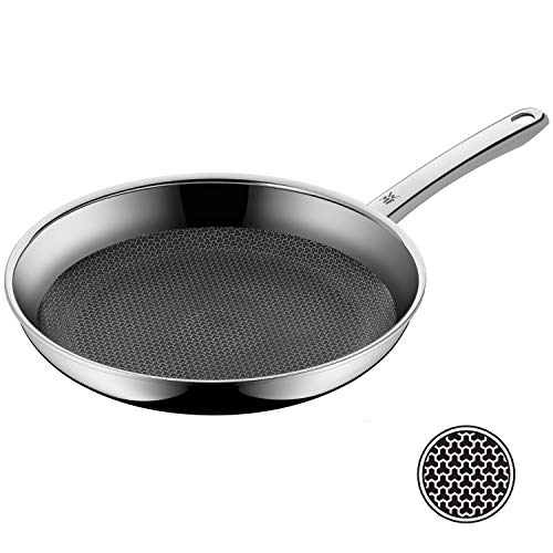 WMF Profi Resist Sartén, Antiadherente recubierta, Acero Cromado, 28 cm