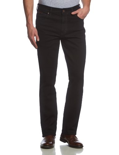 Wrangler Texas Tonal Vaqueros, Negro (Black 100), 44W / 32L para Hombre
