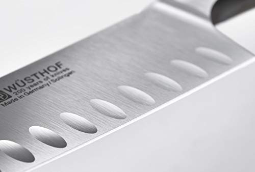 Wüsthof Classic Ikon TR4176 - Cuchillo Santoku con Hoja alveolada