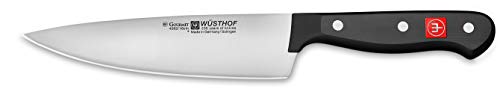 Wüsthof Gourmet Cuchillo de Chef, Negro/Acero, 16 cm