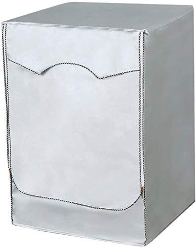 Wuudi Funda para Lavadora, Cubierta de Lavadora para Proteger el Lavadora contra el Viento, la Lluvia y el Sol.