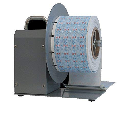 WYZXR Rebobinadora de Etiquetas automática Rebobinadora de Etiquetas bidireccional 1-8 Pulgadas/s con Cilindro de núcleo de Papel Interno de 25,4 mm, 38,1 mm y 76,2 mm 100-240 V QQTCW