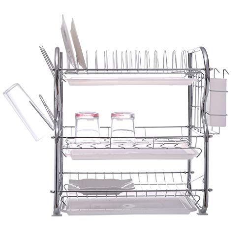 YA-Uzeun Escurreplatos de 3 Niveles, Organizador de Cocina