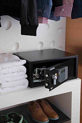 Yale YLG/200/DB1 Caja Fuerte Básica Hotel para Portátil, Laptop 200 x 430 x 350 mm