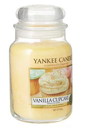 Yankee Candle vela en tarro grande, Pastel de vainilla