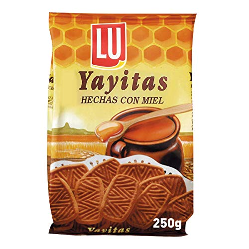Yayitas Miel - Galletas de Cereales, 1 Paquete de 250 g