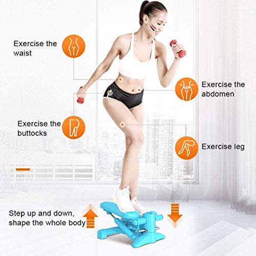 YF-SURINA Equipo de deportes de interior Stepper, Fitness Pedal Fitness Home Stepper, Instalación gratuita de equipos de fitness Inicio Máquina de pérdida de peso femenina Estufa de cintura delgada,
