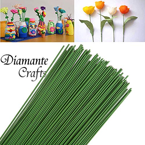 YLX Herramienta Florales, 4 Pz Herramientas Arreglo Floral Kit, Stem Tape, Estilo Alambre, Cortador de Alambre y Tijeras (Verde)