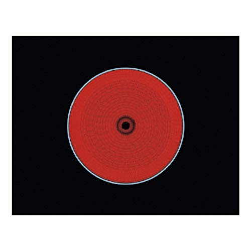 Zanussi Z6123IOK Placa vitrocerámica, Biselada, 3 zonas de cocción, Zona Triple de 27 cm, Control táctil, Bloqueo Seguridad, Sin Marco, Negro, 60 cm