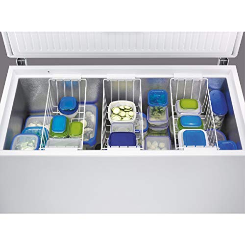 Zanussi ZFC51400WA Arcón congelador Ecotech+, Capacidad 500 Litros, Easylid, 3 cestos, Alarma luminosa, Mandos en el frontal, Blanco, Clase A+