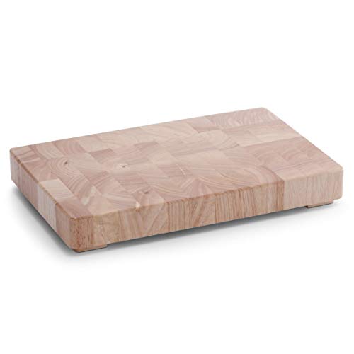 Zeller 24801 Bloque de Cortar, Madera, Marrón, 42x27x5.5 cm