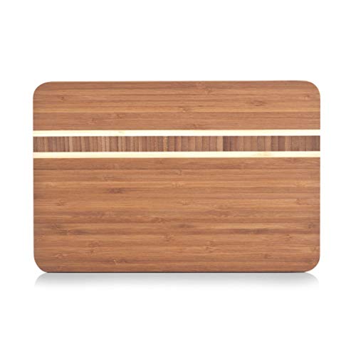 Zeller 25235 Tabla para Cortar, Madera, Marrón, 30x20x3 cm