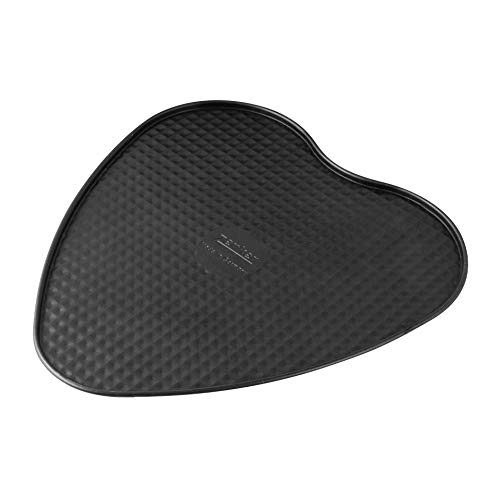 Zenker, Molde Acero con Forma de corazón para repostería, Negro, 26 cm