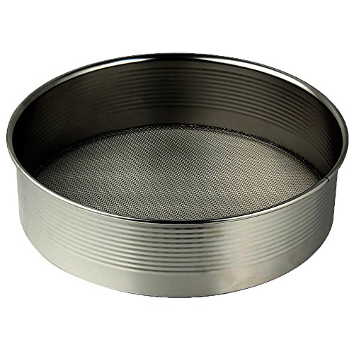 Zenker Patisserie Tamizador Harina, Acero Inoxidable, Plateado, 26 cm