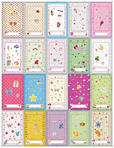 Zink Etiquetas Adhesivas Decorativas Coloridas, Divertidas y Decorativas para proyectos de Papel fotográfico 2x3 - Paquete de 100