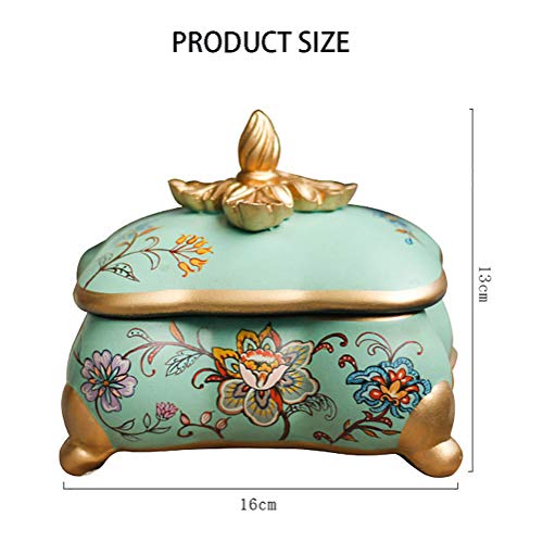 ZXCY Joyero Pequeño Creativo Caja De Almacenamiento con Tapa Tarro De Caramelo Contenedores De Caja De Galletas Caja De Baratijas Caja De Regalo para Mujer, Novia, Esposa, Niños, Caja De Azúcar