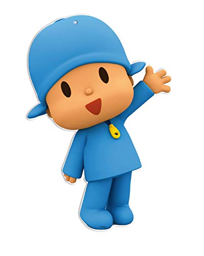 0888, Pack 4 Siluetas 30 cms Pocoyo y Nina, para Decoracion de Fiestas y cumpleaños