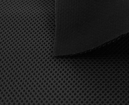 1 METRO Tejido transpirable rejilla 3D Negro Ancho 220cm HAPPERS