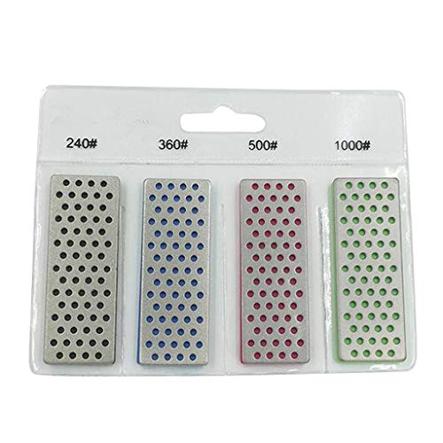1 pc Piedra de Afilador de Diamantes Accesorio de Cocina Experiencia Gastronómica - Multicolor L