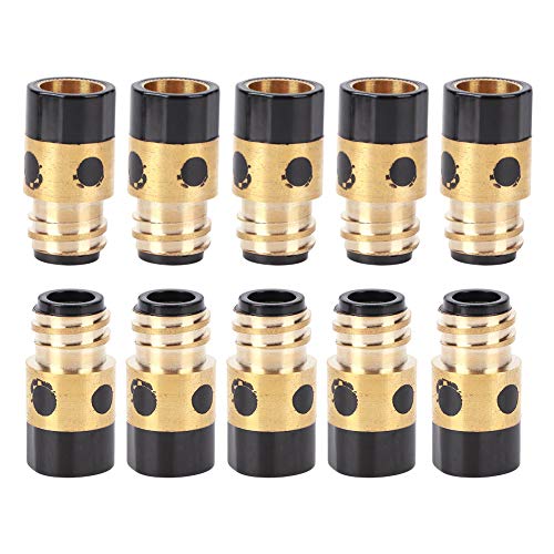 10 Piezas 350A Soporte De Punta De Contacto Kit De Accesorios De Difusor De Punta De Gas De Soldadura Para Pistola De Soplete De Soldadura MIG MMA TIG