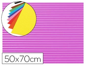 10un GOMA EVA ONDULADA LIDERPAPEL 50X70CM 2,2MM DE ESPESSURA