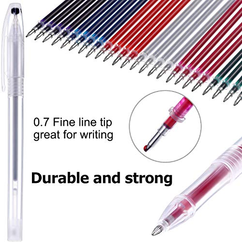 12 Piezas de Bolígrafos de Borrado por Calor Rotuladores de Tela Plumas Borrables por Calor con 36 Piezas de Repuestos de Tela Borrables por Calor para Costura y Confección de Acolchados, 6 Colores
