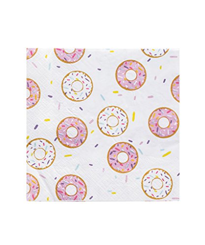20 bonita Donut de – Servilletas de papel multicolor