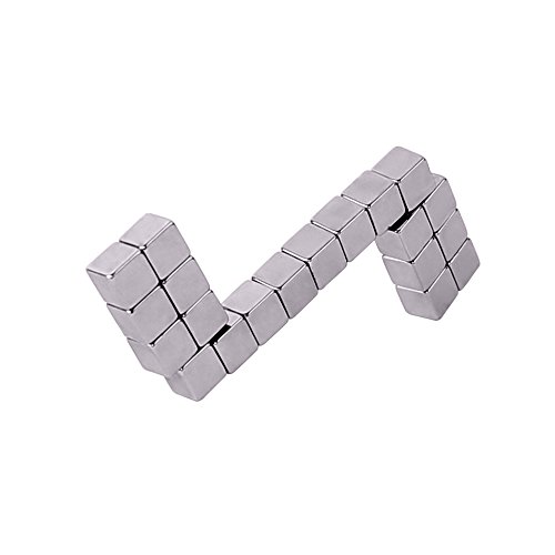 20 pieza Neodimio Imán 8x8x8 mm cubo Extrem Fuerte 2,5 kg de fuerza (Pack de 20) Magenesis®