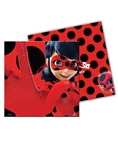 20 Servilletas 33x33 Ladybug