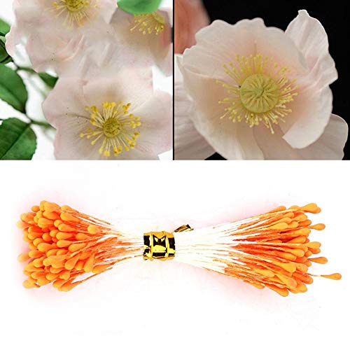 22 colores 1800 piezas flor estambre Mini flor artificial estambre pistilo decoración de la boda DIY estambre flor 1 mm
