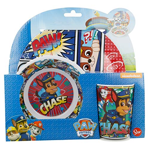 2703; Pack melamina Skye, Everest; compuesto por plato, cuento y vaso; No BPA