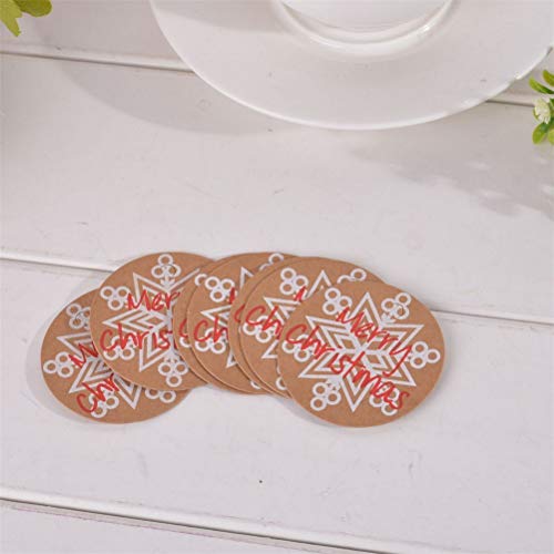 2Buyshop Etiquetas de Papel Kraft