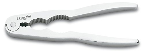 3 Claveles Cascanueces, Cromo, Plata, 17 cm
