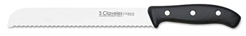3 Claveles EVO Set de Cuchillos, Acero, 1 cm