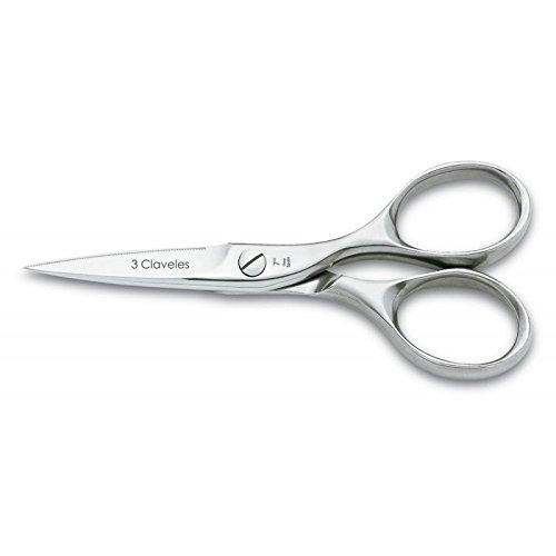 3 Claveles Master Class Satin e 3C Tijera de Cocina de 7", Acero, 1 cm
